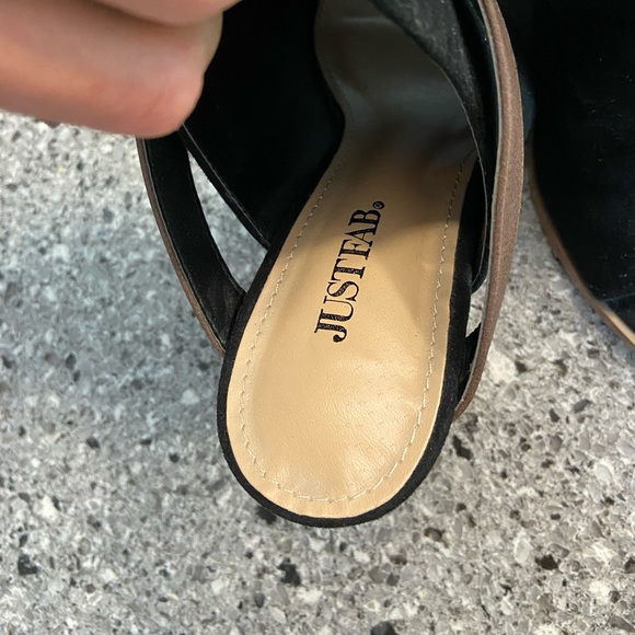 JustFab strappy ankle boots / booties for fall! - Picture 5 of 11